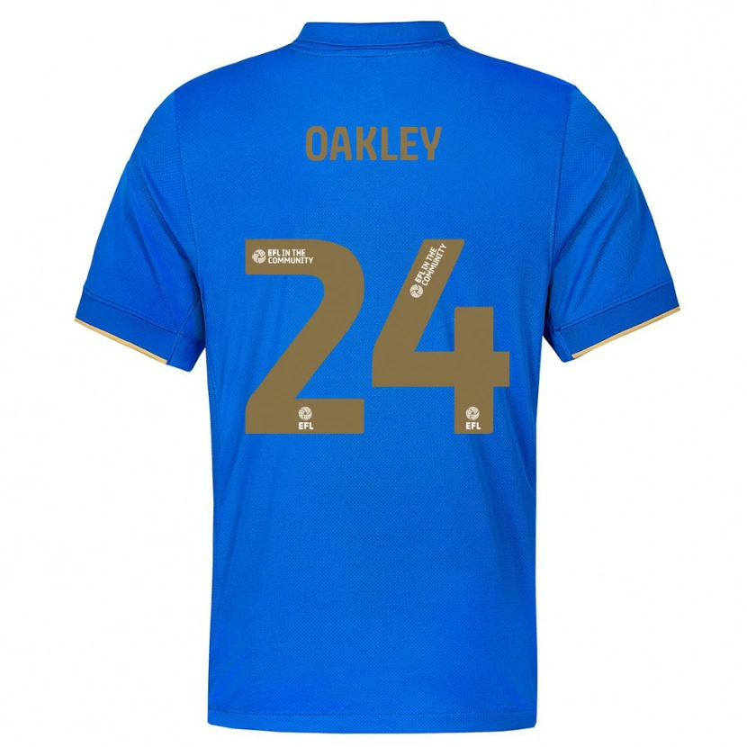 Danxen Herren Marcel Oakley #24 Blau Gold Heimtrikot Trikot 2025/26 T-Shirt Schweiz