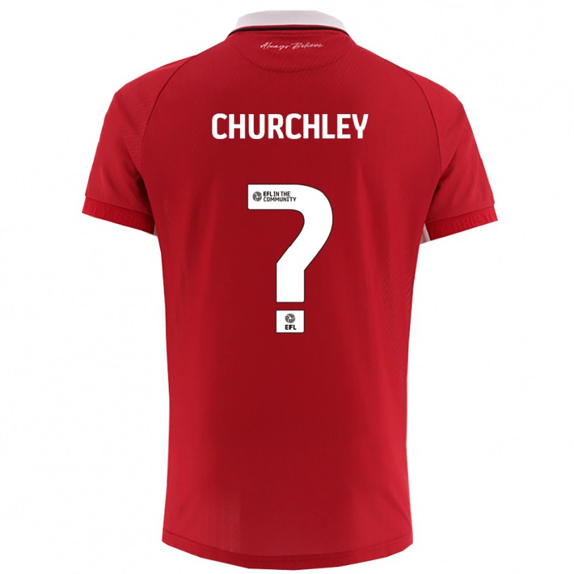 Danxen Herren Kai Churchley #0 Rot Weiß Heimtrikot Trikot 2025/26 T-Shirt Schweiz