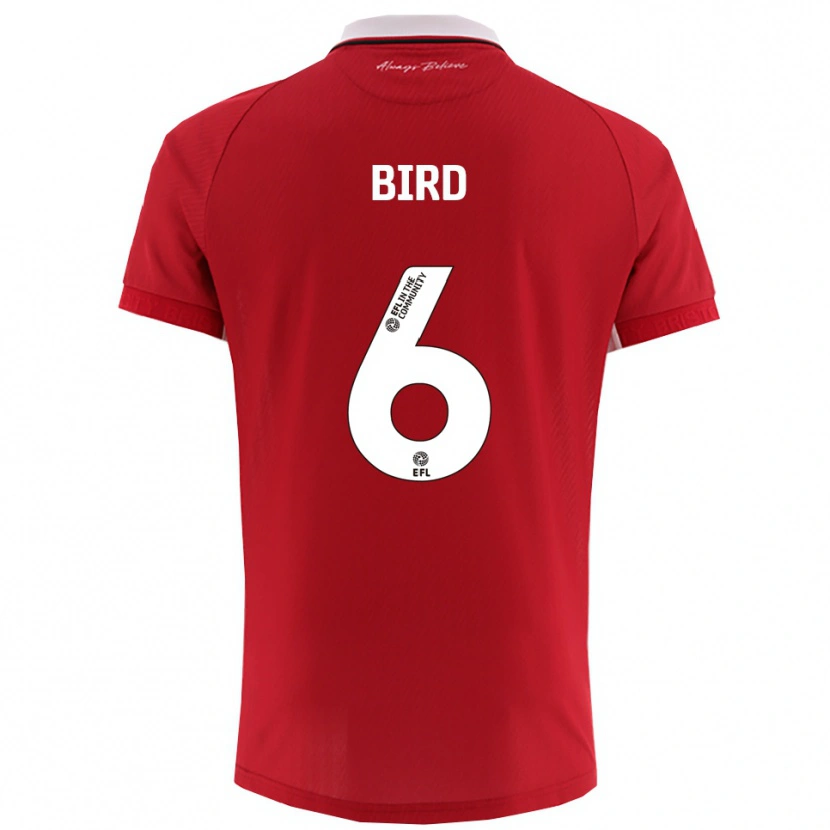 Danxen Herren Max Bird #6 Rot Weiß Heimtrikot Trikot 2025/26 T-Shirt Schweiz