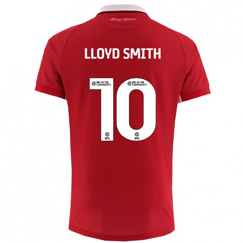 Danxen Herren Lexi Lloyd-Smith #10 Rot Weiß Heimtrikot Trikot 2025/26 T-Shirt Schweiz