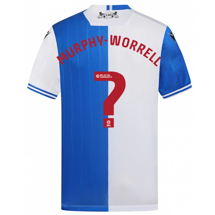 Danxen Herren Paul Murphy-Worrell #0 Blau Weiß Heimtrikot Trikot 2025/26 T-Shirt Schweiz