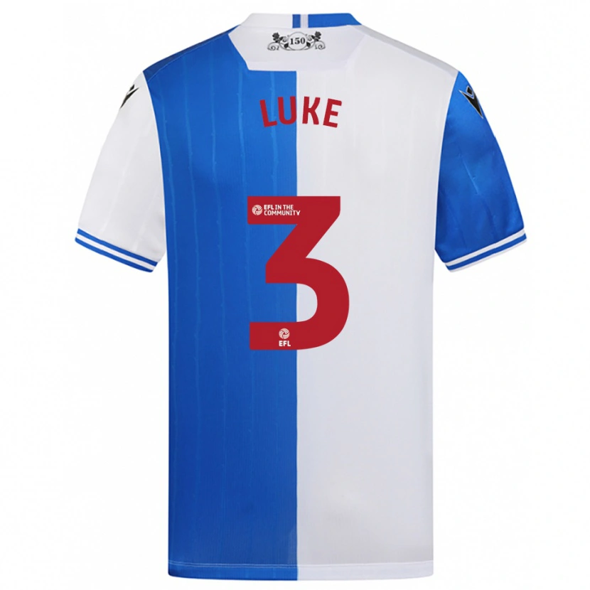Danxen Herren Hannah Luke #3 Blau Weiß Heimtrikot Trikot 2025/26 T-Shirt Schweiz