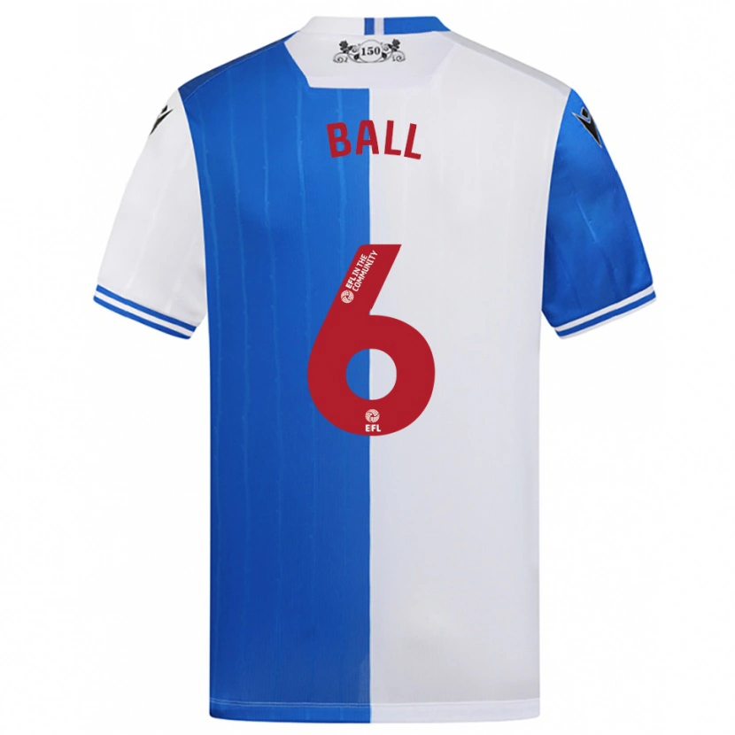 Danxen Herren Levi Ball #6 Blau Weiß Heimtrikot Trikot 2025/26 T-Shirt Schweiz