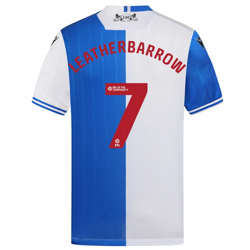 Danxen Herren Freddie Leatherbarrow #7 Blau Weiß Heimtrikot Trikot 2025/26 T-Shirt Schweiz