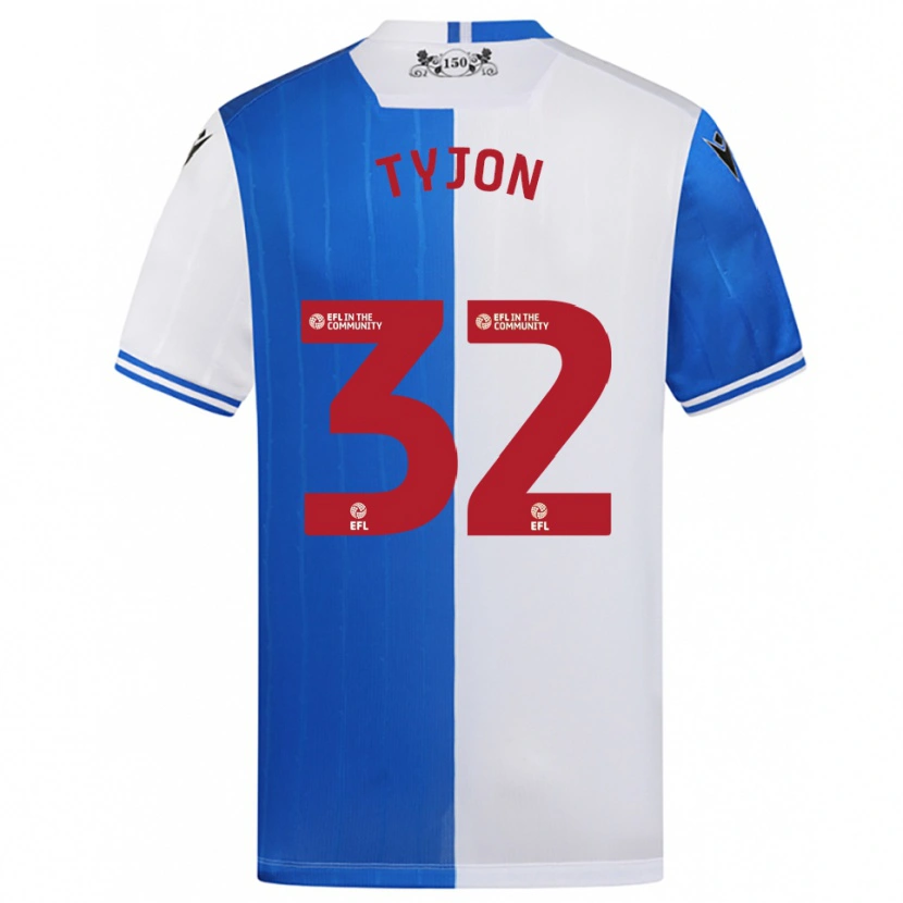 Danxen Herren Igor Tyjon #32 Blau Weiß Heimtrikot Trikot 2025/26 T-Shirt Schweiz