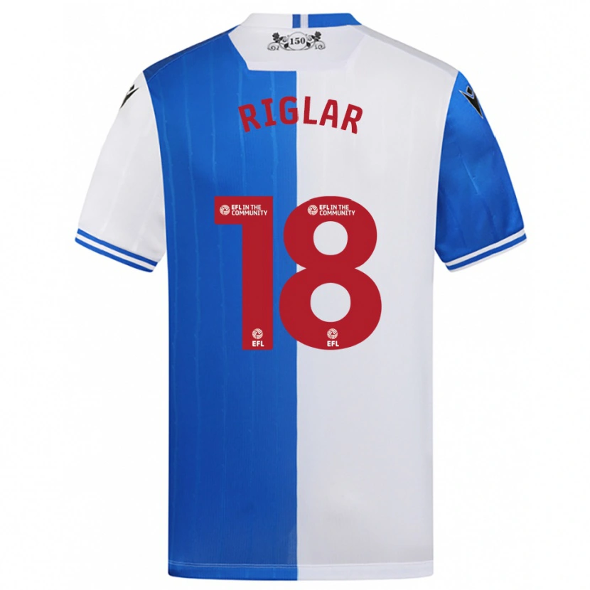 Danxen Herren Grace Riglar #18 Blau Weiß Heimtrikot Trikot 2025/26 T-Shirt Schweiz