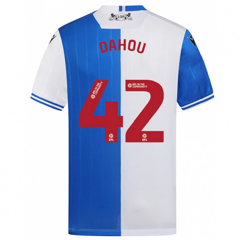 Danxen Herren Jemima Dahou #42 Blau Weiß Heimtrikot Trikot 2025/26 T-Shirt Schweiz
