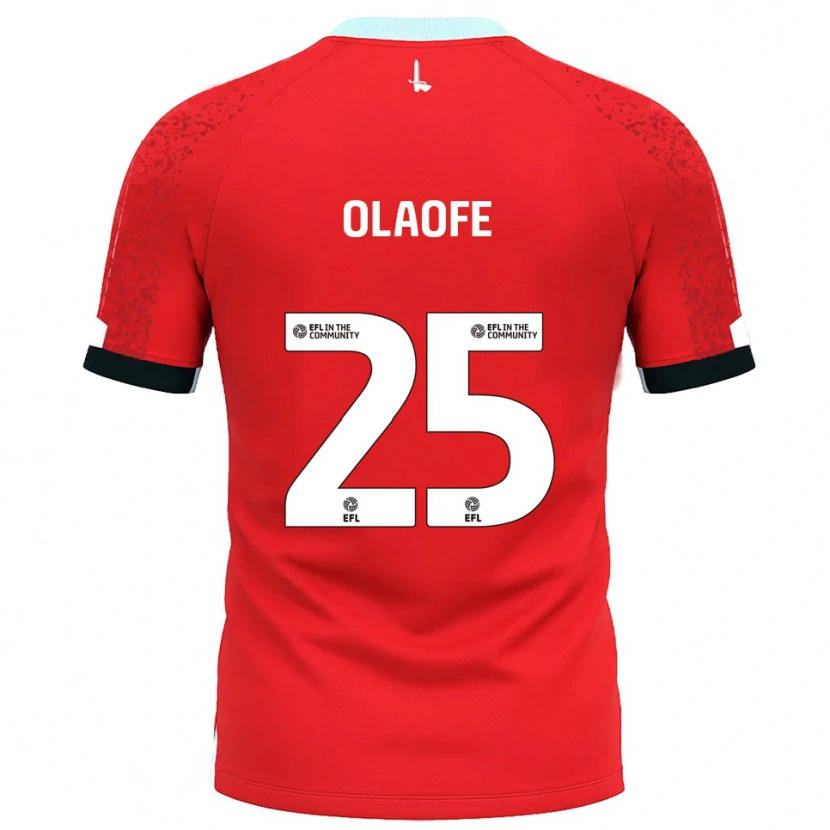 Danxen Herren Tanto Olaofe #25 Rot Weiß Heimtrikot Trikot 2025/26 T-Shirt Schweiz