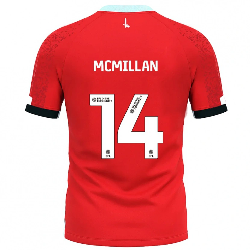 Danxen Herren Ellis Mcmillan #14 Rot Weiß Heimtrikot Trikot 2025/26 T-Shirt Schweiz