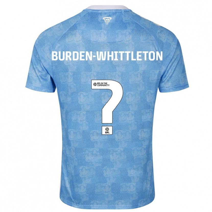 Danxen Herren Charlie Burden-Whittleton #0 Himmelblau Weiß Heimtrikot Trikot 2025/26 T-Shirt Schweiz