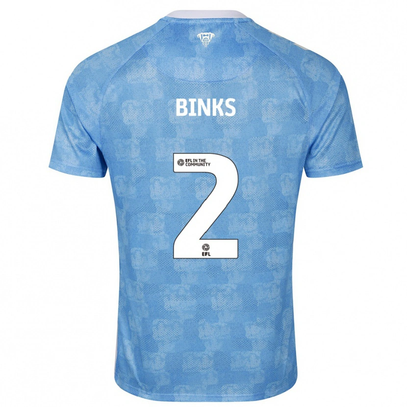 Danxen Herren Luis Binks #2 Himmelblau Weiß Heimtrikot Trikot 2025/26 T-Shirt Schweiz