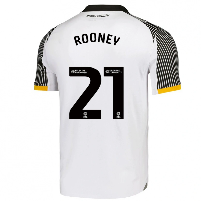 Danxen Herren Jake Rooney #21 Weiß Schwarz Heimtrikot Trikot 2025/26 T-Shirt Schweiz