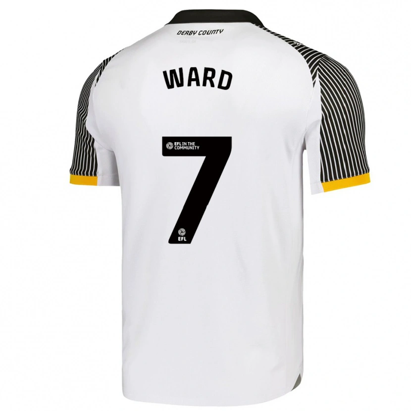 Danxen Herren James Ward #7 Weiß Schwarz Heimtrikot Trikot 2025/26 T-Shirt Schweiz