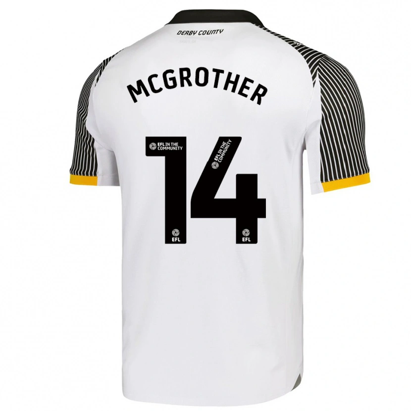 Danxen Herren Becky Mcgrother #14 Weiß Schwarz Heimtrikot Trikot 2025/26 T-Shirt Schweiz