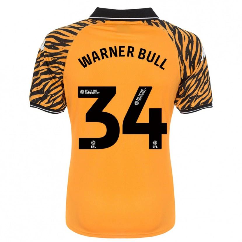 Danxen Herren Lucy Warner-Bull #34 Orange Schwarz Heimtrikot Trikot 2025/26 T-Shirt Schweiz
