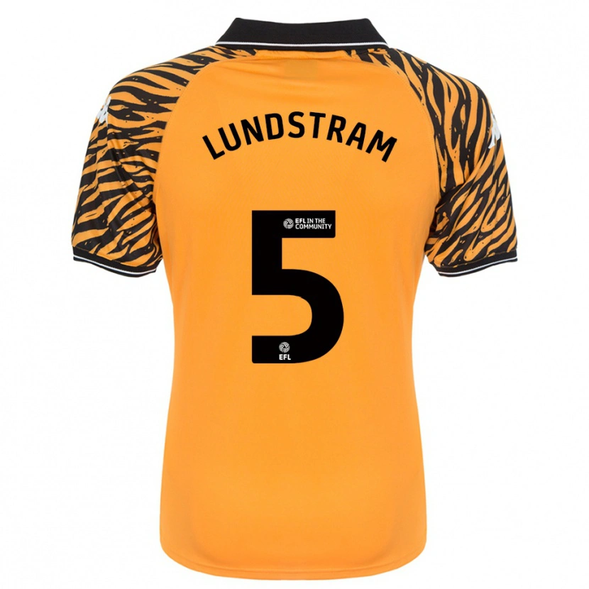 Danxen Herren John Lundstram #5 Orange Schwarz Heimtrikot Trikot 2025/26 T-Shirt Schweiz