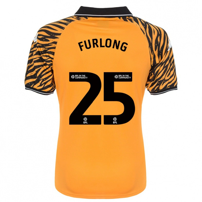 Danxen Herren James Furlong #25 Orange Schwarz Heimtrikot Trikot 2025/26 T-Shirt Schweiz