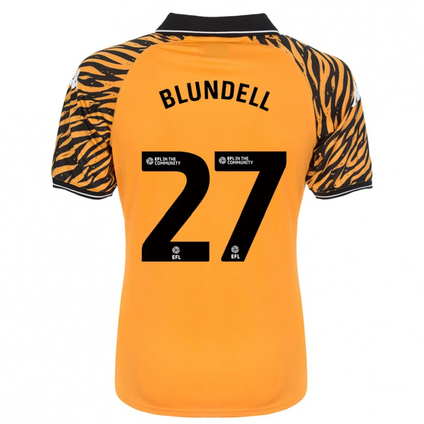 Danxen Herren Maddie Blundell #27 Orange Schwarz Heimtrikot Trikot 2025/26 T-Shirt Schweiz