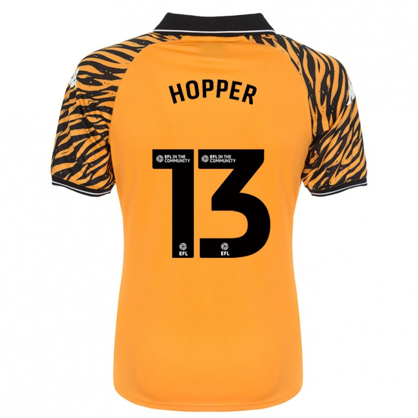 Danxen Herren Jake Hopper #13 Orange Schwarz Heimtrikot Trikot 2025/26 T-Shirt Schweiz