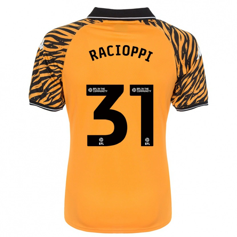 Danxen Herren Anthony Racioppi #31 Orange Schwarz Heimtrikot Trikot 2025/26 T-Shirt Schweiz