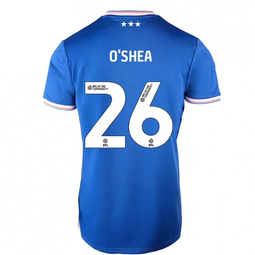 Danxen Herren Dara O'shea #26 Blau Weiß Heimtrikot Trikot 2025/26 T-Shirt Schweiz