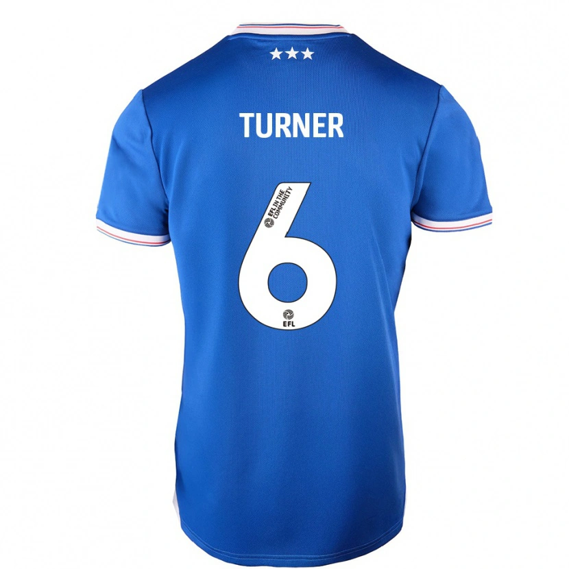 Danxen Herren Steven Turner #6 Blau Weiß Heimtrikot Trikot 2025/26 T-Shirt Schweiz