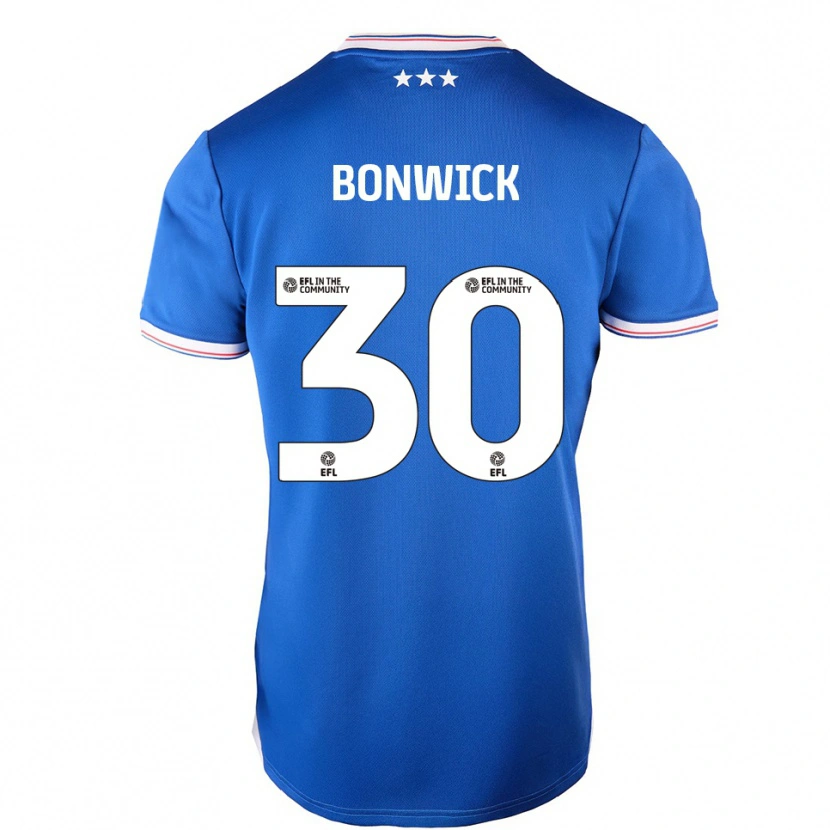 Danxen Herren Kaci-Jai Bonwick #30 Blau Weiß Heimtrikot Trikot 2025/26 T-Shirt Schweiz