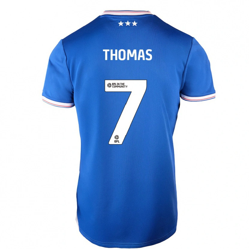 Danxen Herren Natasha Thomas #7 Blau Weiß Heimtrikot Trikot 2025/26 T-Shirt Schweiz