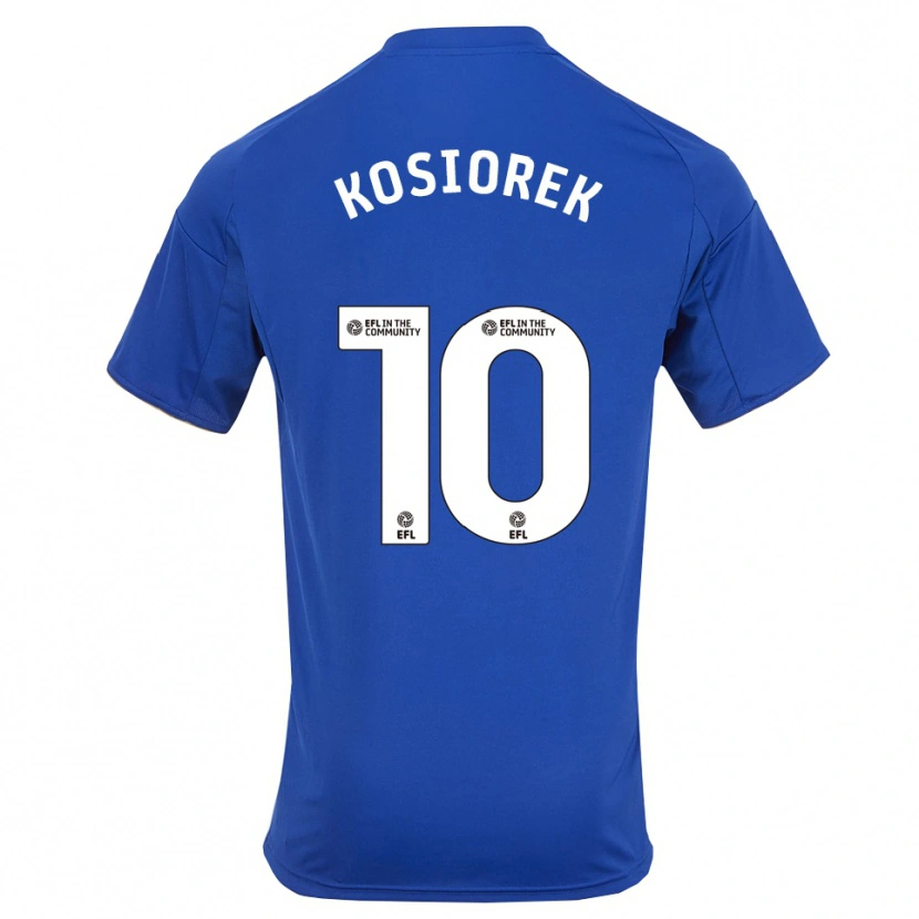 Danxen Herren Bartosz Kosiorek #10 Blau Gold Heimtrikot Trikot 2025/26 T-Shirt Schweiz