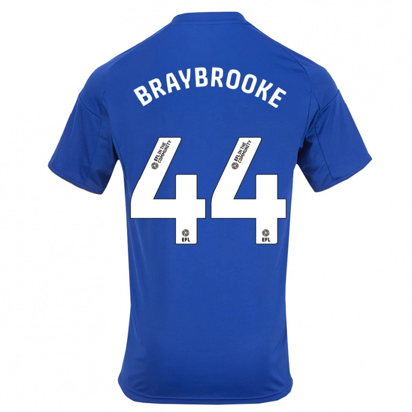Danxen Herren Sammy Braybrooke #44 Blau Gold Heimtrikot Trikot 2025/26 T-Shirt Schweiz