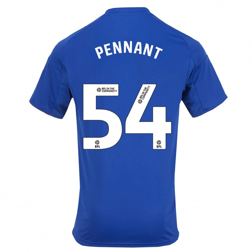 Danxen Herren Kian Pennant #54 Blau Gold Heimtrikot Trikot 2025/26 T-Shirt Schweiz