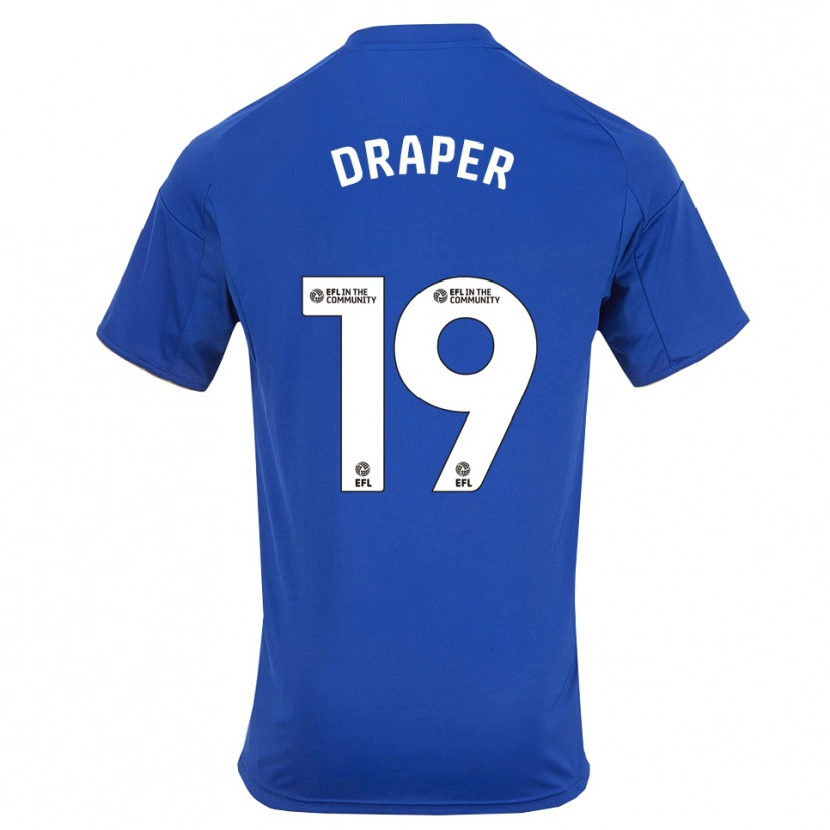 Danxen Herren Denny Draper #19 Blau Gold Heimtrikot Trikot 2025/26 T-Shirt Schweiz