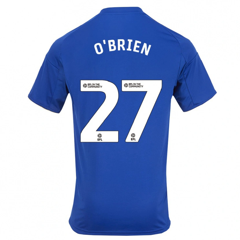 Danxen Herren Shannon O'brien #27 Blau Gold Heimtrikot Trikot 2025/26 T-Shirt Schweiz