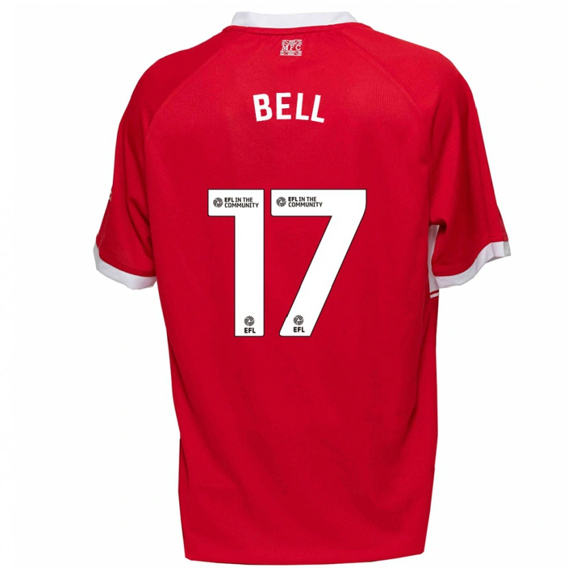Danxen Herren Millie Bell #17 Rot Weiß Heimtrikot Trikot 2025/26 T-Shirt Schweiz