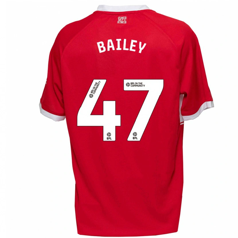Danxen Herren Bailey Palmer #47 Rot Weiß Heimtrikot Trikot 2025/26 T-Shirt Schweiz