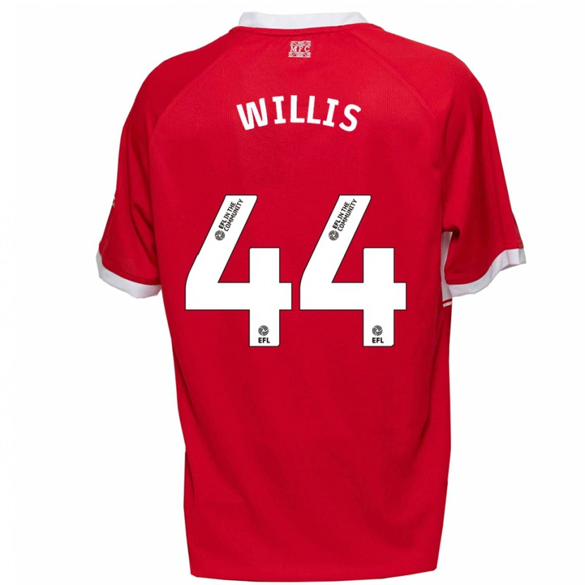 Danxen Herren Pharrell Willis #44 Rot Weiß Heimtrikot Trikot 2025/26 T-Shirt Schweiz