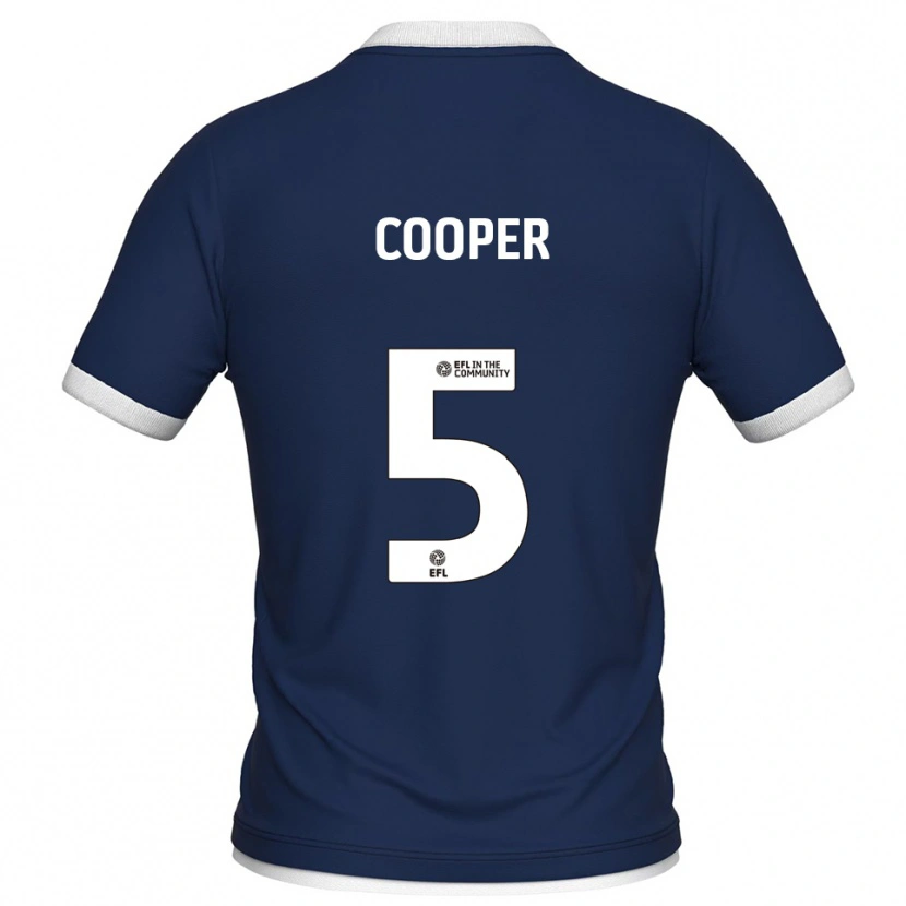 Danxen Herren Jake Cooper #5 Marine Weiß Heimtrikot Trikot 2025/26 T-Shirt Schweiz
