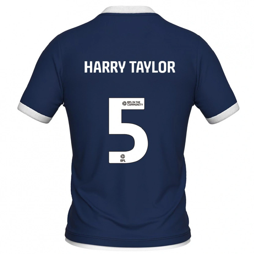 Danxen Herren Harry Taylor #5 Marine Weiß Heimtrikot Trikot 2025/26 T-Shirt Schweiz