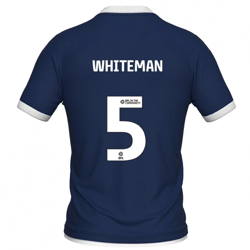 Danxen Herren Harvey Whiteman #5 Marine Weiß Heimtrikot Trikot 2025/26 T-Shirt Schweiz