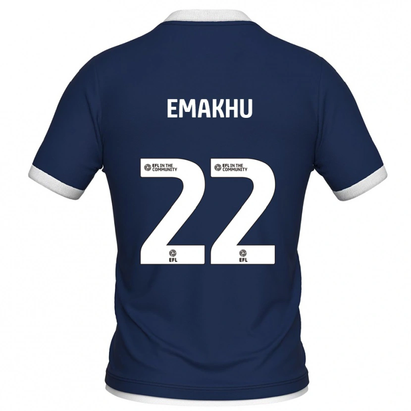 Danxen Herren Aidomo Emakhu #22 Marine Weiß Heimtrikot Trikot 2025/26 T-Shirt Schweiz