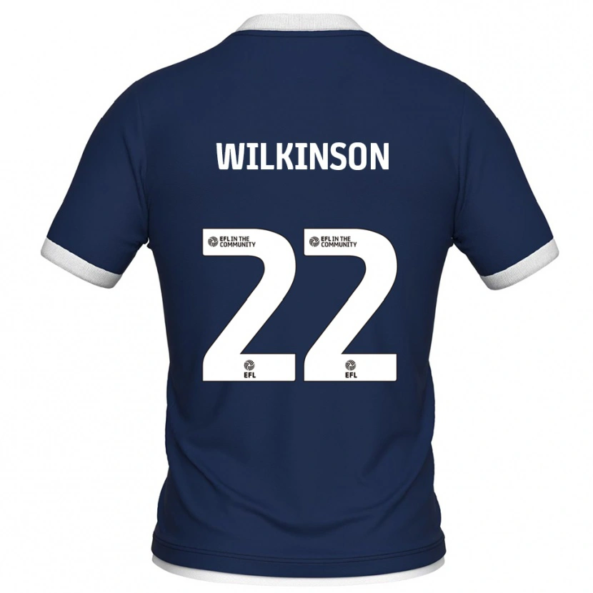 Danxen Herren Chloe Wilkinson #22 Marine Weiß Heimtrikot Trikot 2025/26 T-Shirt Schweiz