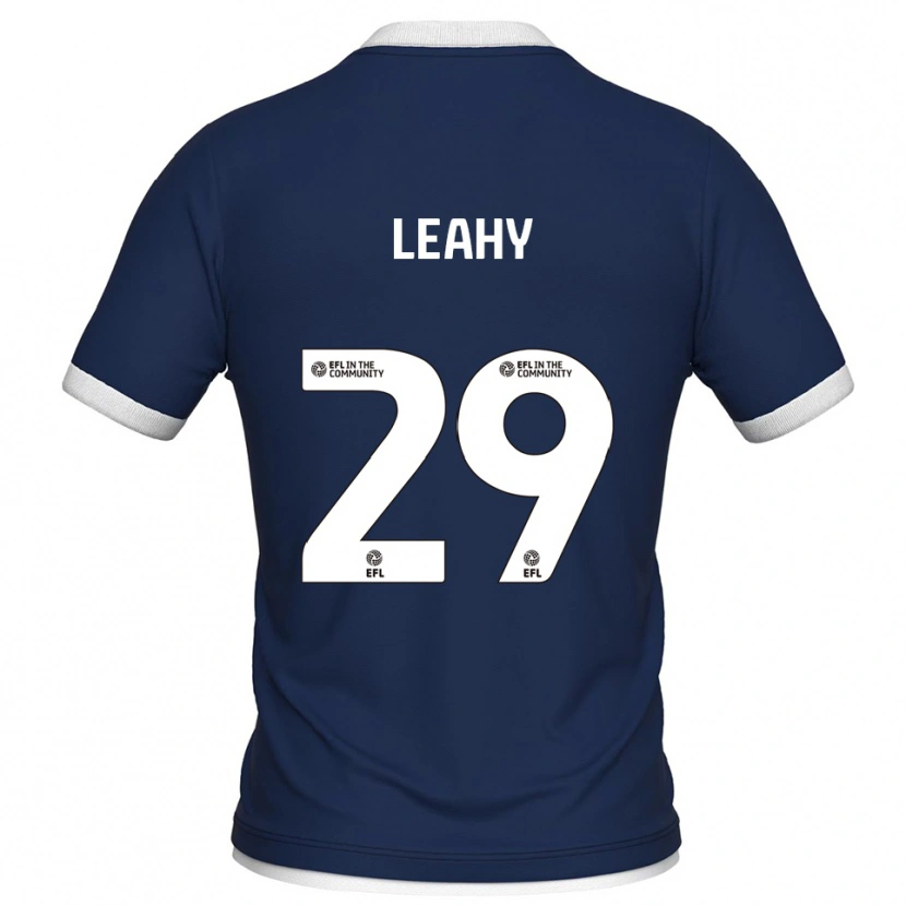 Danxen Herren Tom Leahy #29 Marine Weiß Heimtrikot Trikot 2025/26 T-Shirt Schweiz