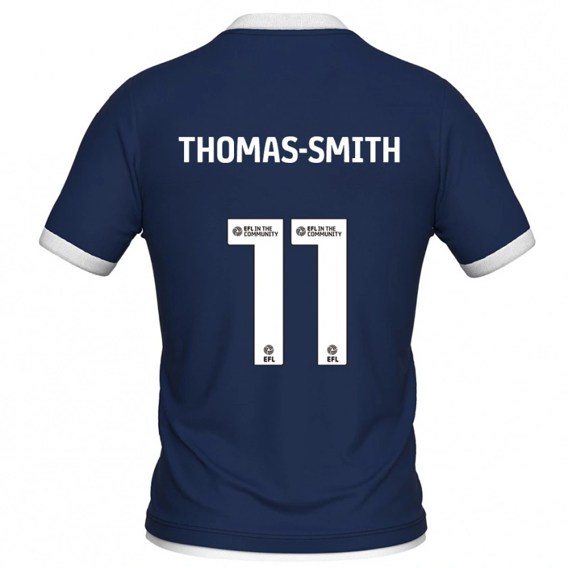 Danxen Herren Jaydon Thomas-Smith #11 Marine Weiß Heimtrikot Trikot 2025/26 T-Shirt Schweiz