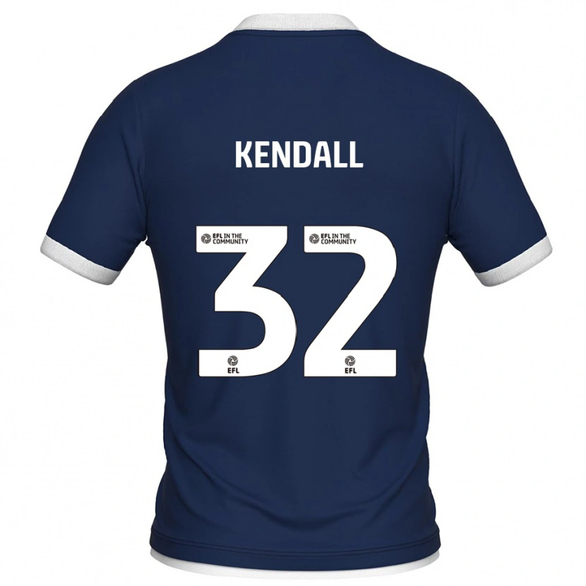 Danxen Herren Sheldon Kendall #32 Marine Weiß Heimtrikot Trikot 2025/26 T-Shirt Schweiz