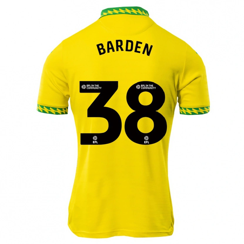 Danxen Herren Daniel Barden #38 Weiß Grün Heimtrikot Trikot 2025/26 T-Shirt Schweiz