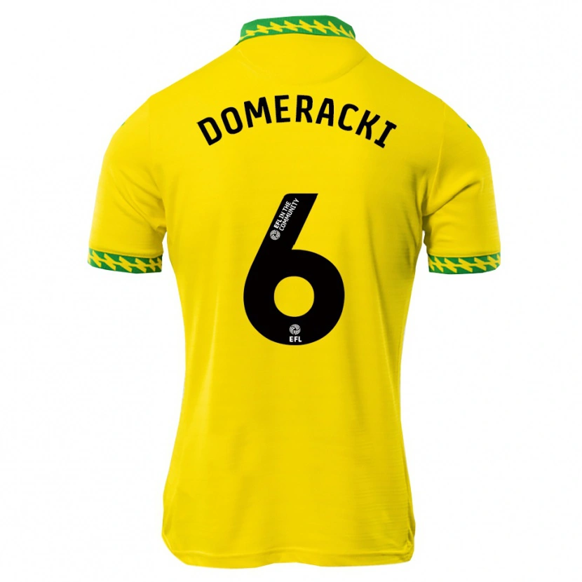 Danxen Herren Alan Domeracki #6 Weiß Grün Heimtrikot Trikot 2025/26 T-Shirt Schweiz