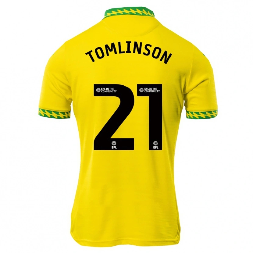 Danxen Herren Lauren Tomlinson #21 Weiß Grün Heimtrikot Trikot 2025/26 T-Shirt Schweiz