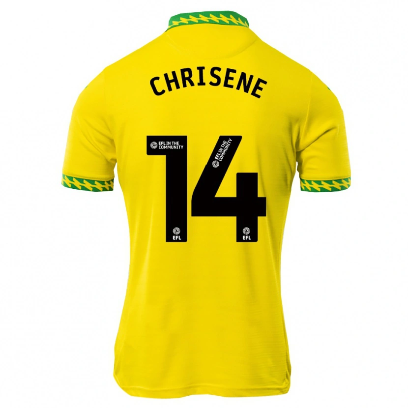 Danxen Herren Ben Chrisene #14 Weiß Grün Heimtrikot Trikot 2025/26 T-Shirt Schweiz