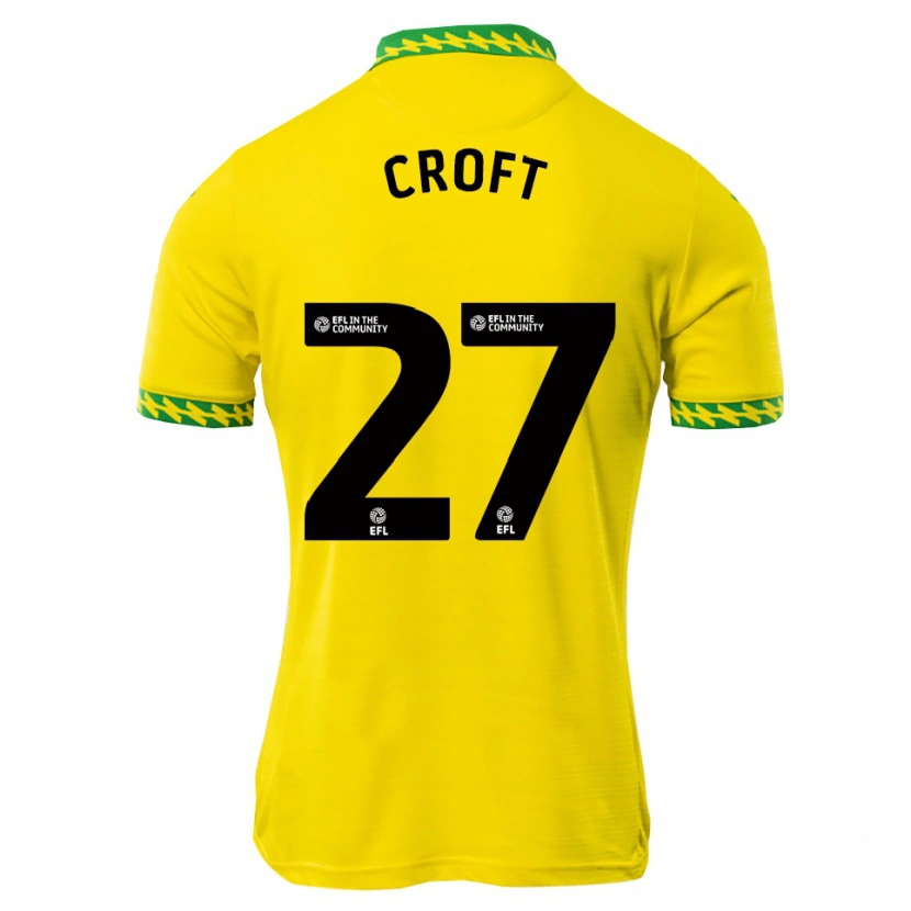 Danxen Herren Mary Croft #27 Weiß Grün Heimtrikot Trikot 2025/26 T-Shirt Schweiz