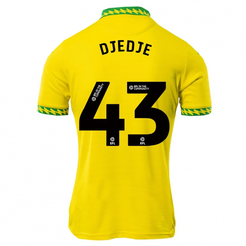 Danxen Herren Uriah Djedje #43 Weiß Grün Heimtrikot Trikot 2025/26 T-Shirt Schweiz